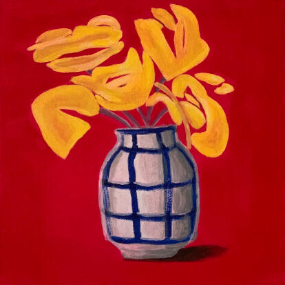 Las Amarillas - 30x30 cms