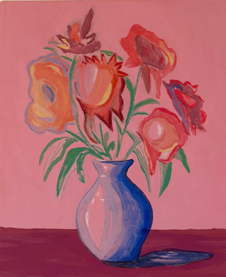 Flores que Fluyen - 40 x 50 cms