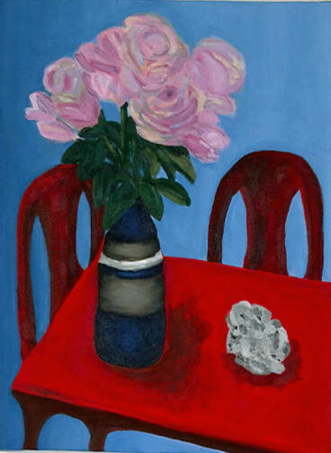 Sillas Rojas - 30x40 cms